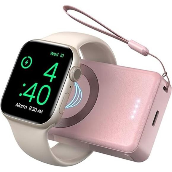 Portable Charger for Apple Watch, 4000mAh iWatch Charger Power Bank Wireless - Picture 7 of 7
